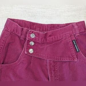 Vintage Rocky Mountain Burgundy Jeans